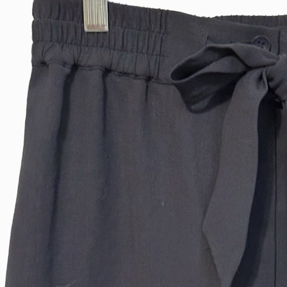 REVOLVE Native Stranger Drawstring Drapey Pant‎ in Navy Small #S16PT0170 - Picture 5 of 14